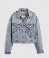 Veste jacket Levis trucker 90s Beyonce strass collector neuve taille S