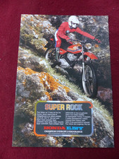Prospectus  Moto :  HONDA XL 250 S / 1978