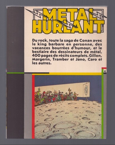 Reliure métal hurlant - mÉtal, special
