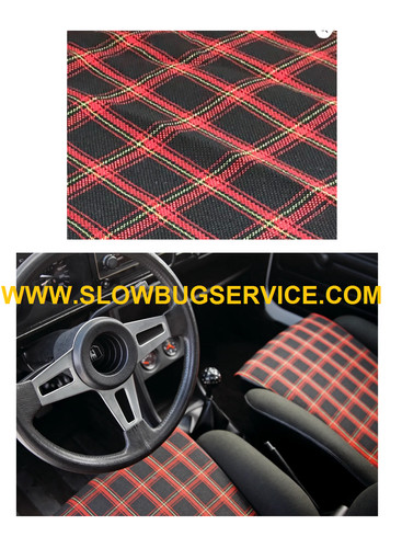Golf mk1 gti tissu pour - gti,