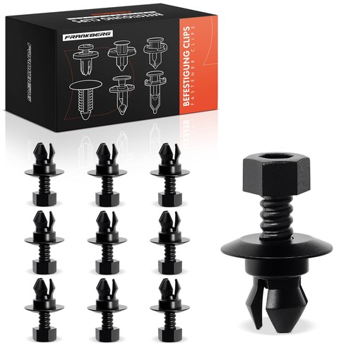 10x clips fixation pour - clips,