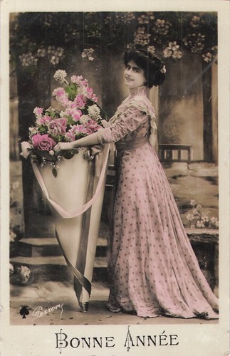 Bonne annee femme - cp,