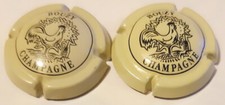 2 Capsules de champagne Bouzy couleur différente