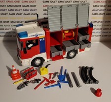 playmobil 4821 Camion Fourgon d'intervention pompier complet