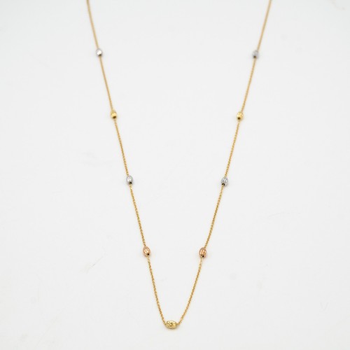Collier jaune 18 - jaune,