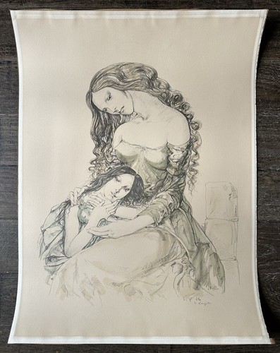 Foujita tsuguharu lithographie - foujita,