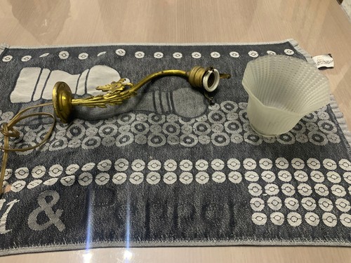 Ancien col cygne - de, lampe