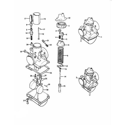 Kawasaki 250 1976 - kawasaki, 1976-1980