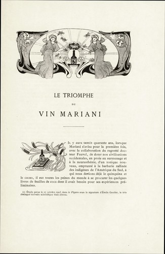 1904 vin mariani - ❤️,