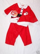  Costume PERE NOEL - 12/18 mois - NEUF 