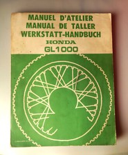 MANUEL D ATELIER HONDA GL 1000 (1975) / Bon état
