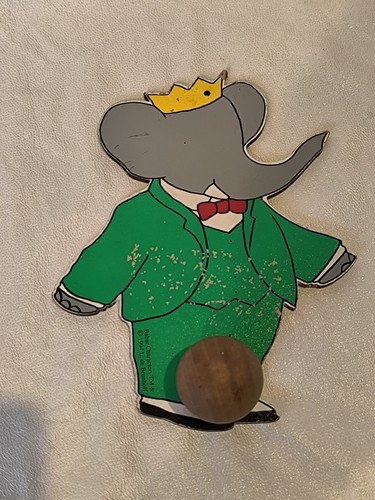 Porte manteau babar vintage - porte,