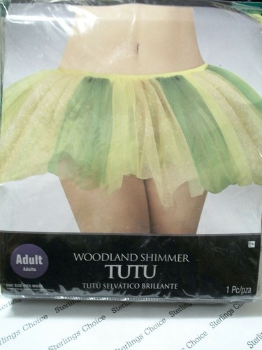 Woodland shimmer tutu adult - woodland,