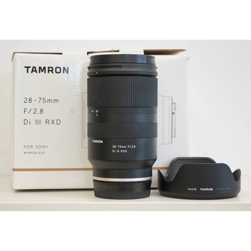 Tamron objectif 75mm 2 8 - tamron,