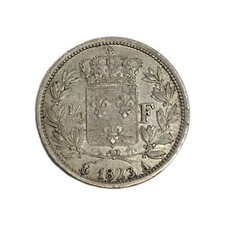 Louis XVIII Demi Franc 1823 A
