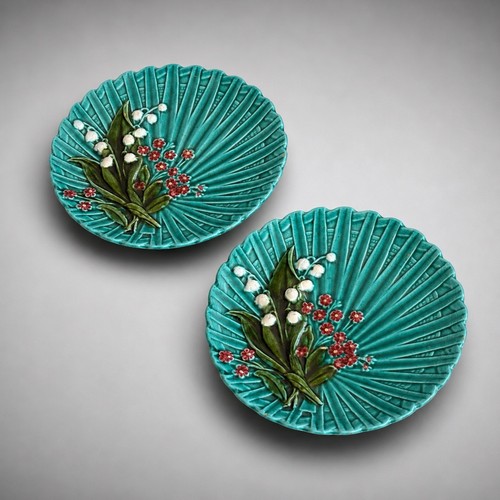 Lot assiettes majolika - lot,