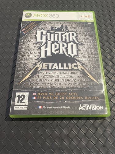 Guitar hero metallica xbox - metallica,