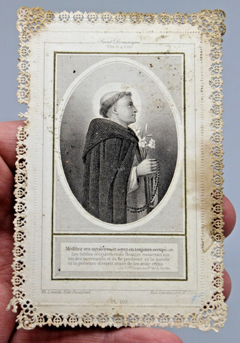 Ancienne image pieuse canivet - ancienne,