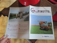 Ancien Tracteur Enjambeur de rang de vigne F.LLI FINOTTO B 2700 DT années 90