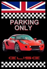 plaque " PARKING ONLY LOTUS