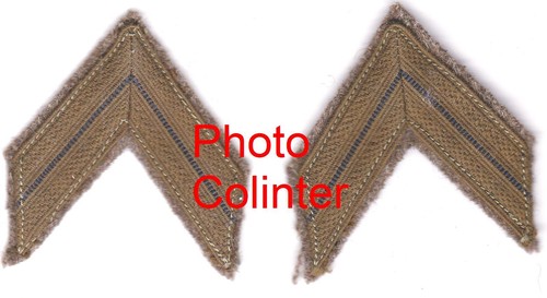 Caporal paire galons de - caporal,