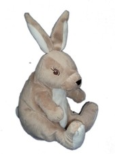 Peluche Doudou Lapin gris -
