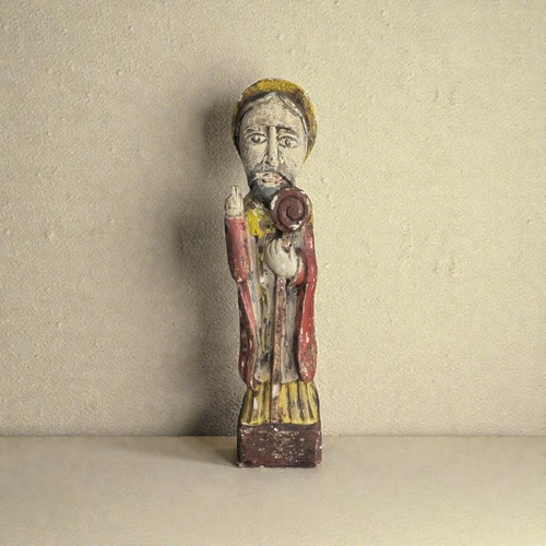 Statue religieuse bois - en,