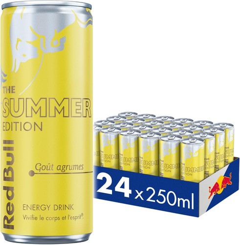 Red bull summer edition - red,