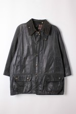 Barbour Beaufort Waxed Veste Bleu Moyen Grand