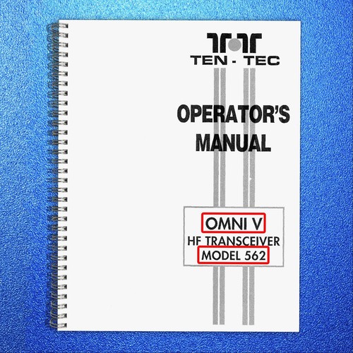 Ten tec omni model - tec, 5