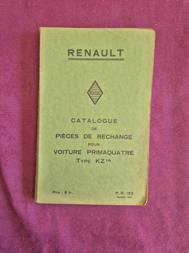 Renault primaquatre 14 - , kz