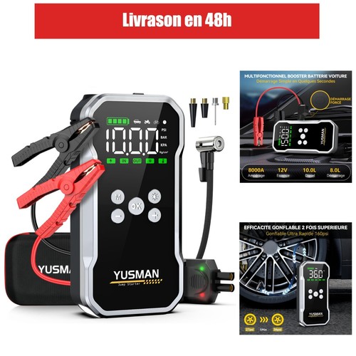 Booster batterie voiture 8000a - booster,