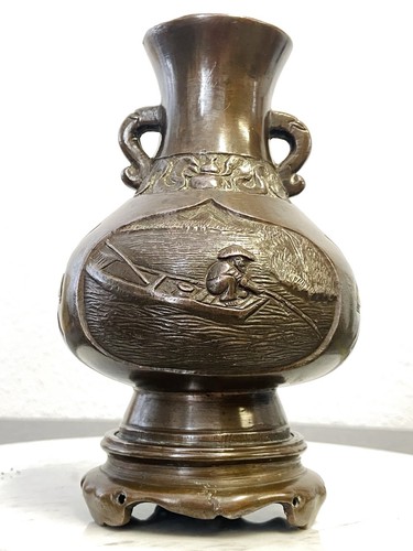 Vase archaïque bronze de - vase,