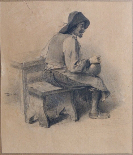 Dessin crayon jean - dessin,