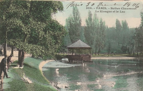 Paris buttes chaumont le - chaumont,