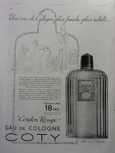 Publicite ancienne eau de - publicite,