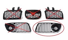 Grille avant gauche en nid d'abeille Cupra Seat Leon 1M (côté conducteur)