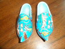 PAIRE DE SABOT EN EMAUX DE LONGWY