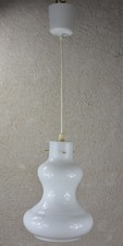 Suspension en Opaline blanche