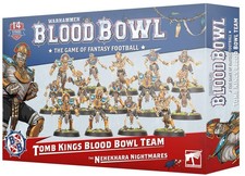 Games Workshop - Blood Bowl: Tomb Kings Team - The Nehekhara Nightmares