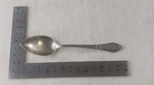 Ancienne cuillère dessert - ancienne, à