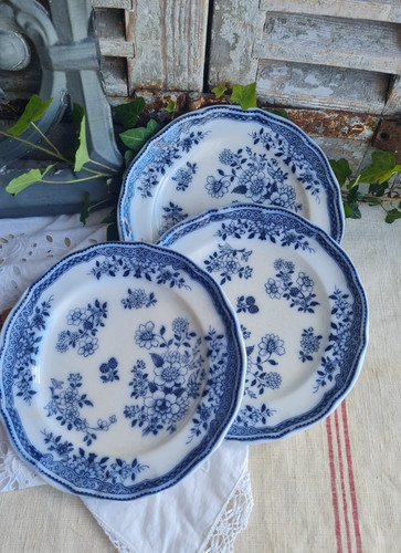 Anciennes assiettes dessert - 3,