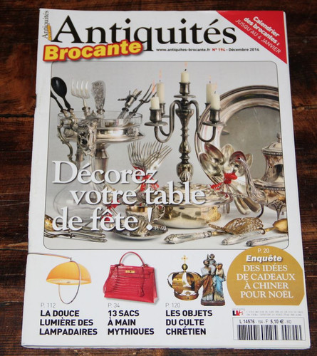 Revue antiquités brocante - revue,