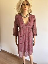 Robe imprimée rose By Coco taille unique jamais portée 