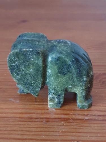 Figurine éléphant marbre - figurine,