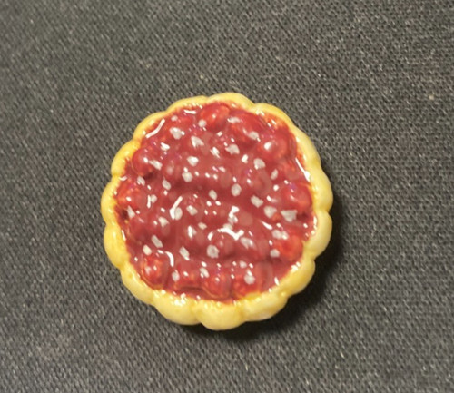 Feve tarte fruits - feve, rouges