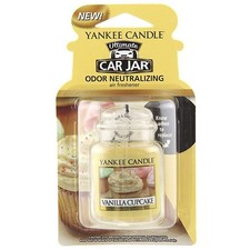 Yankee Candle Parfum pour Voiture Jar Ultimate Vanille Cupcake