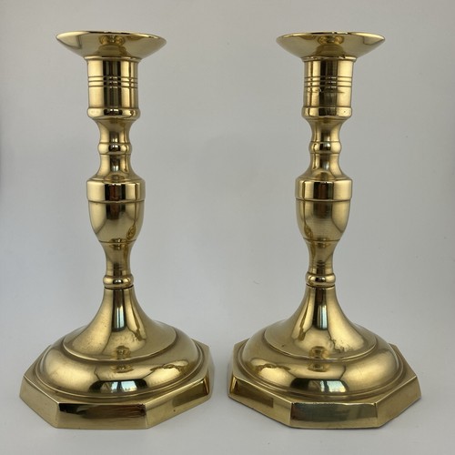 Belle paire bougeoirs en - de,
