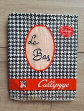 ANCIEN BAS DE FEMME CALLIPYGE DANS EMBALLAGE ÉROTISME PIN'UP 1960