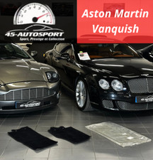 Tapis de sol Aston Martin Vanquish 2001–2007 OEM cuir & moquette de luxe rare